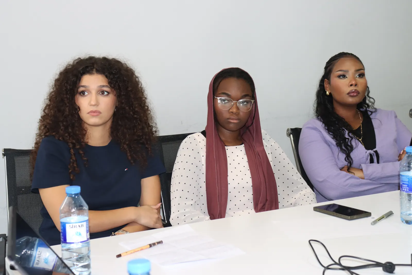 International students listening closely at an EtudyGo Student Union workshop